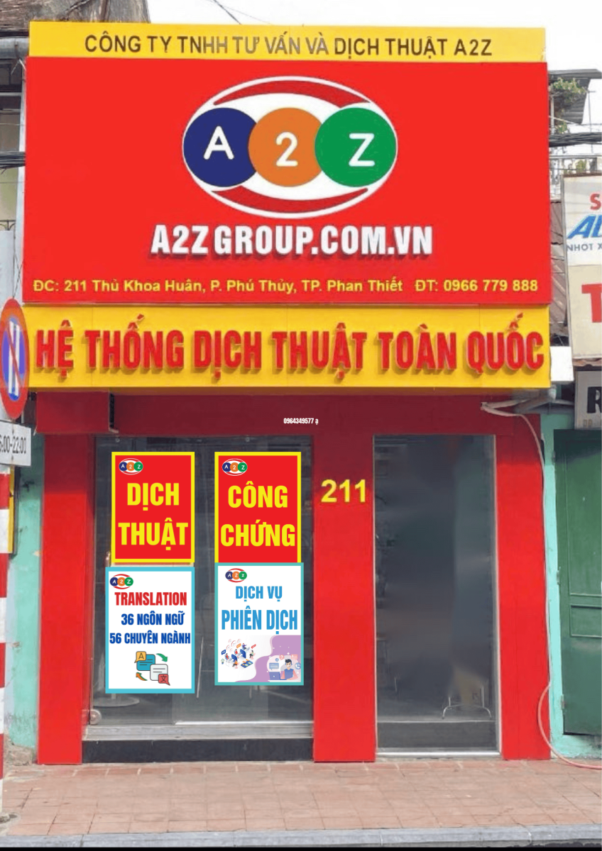 Dịch thuật tiếng Anh tại Phan Thiết - Bình Thuận chuẩn xác chuyên nghiệp