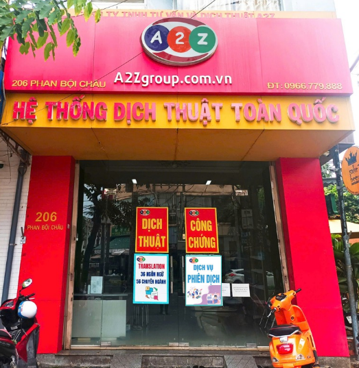 Dịch thuật công chứng Quảng Ngãi, 206 Phan Bội Châu, P. Lê Hồng Phong, TP. Quảng Ngãi